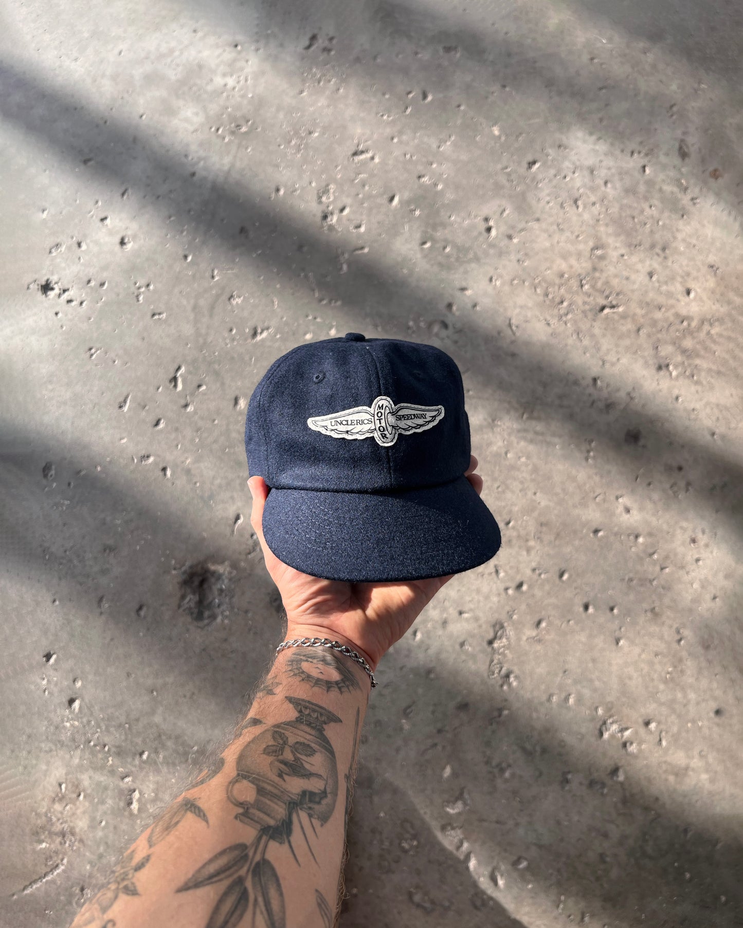 "SPEEDWAY" FELT CAP