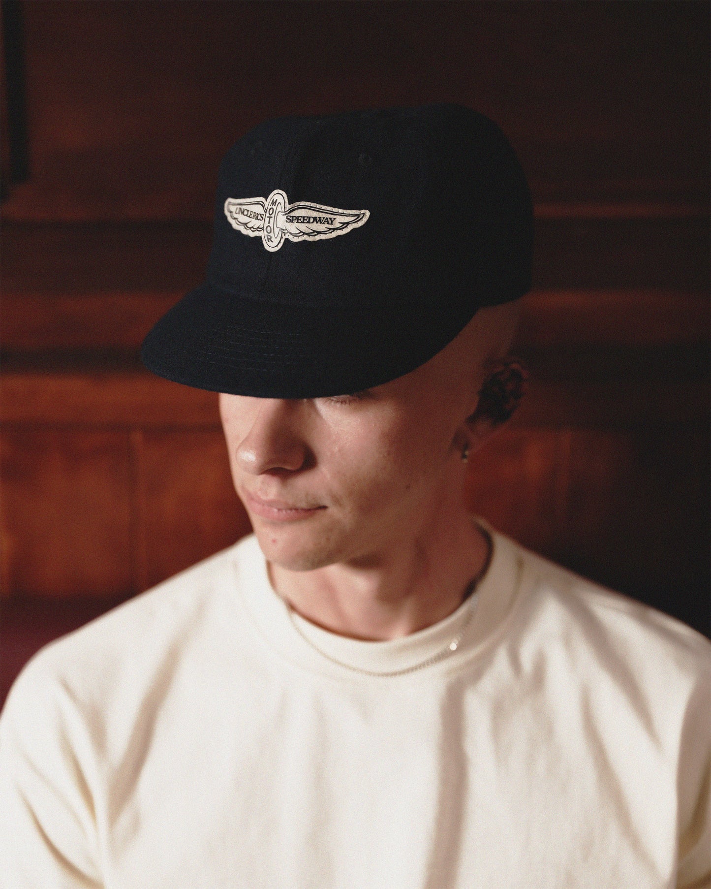 "SPEEDWAY" FELT CAP