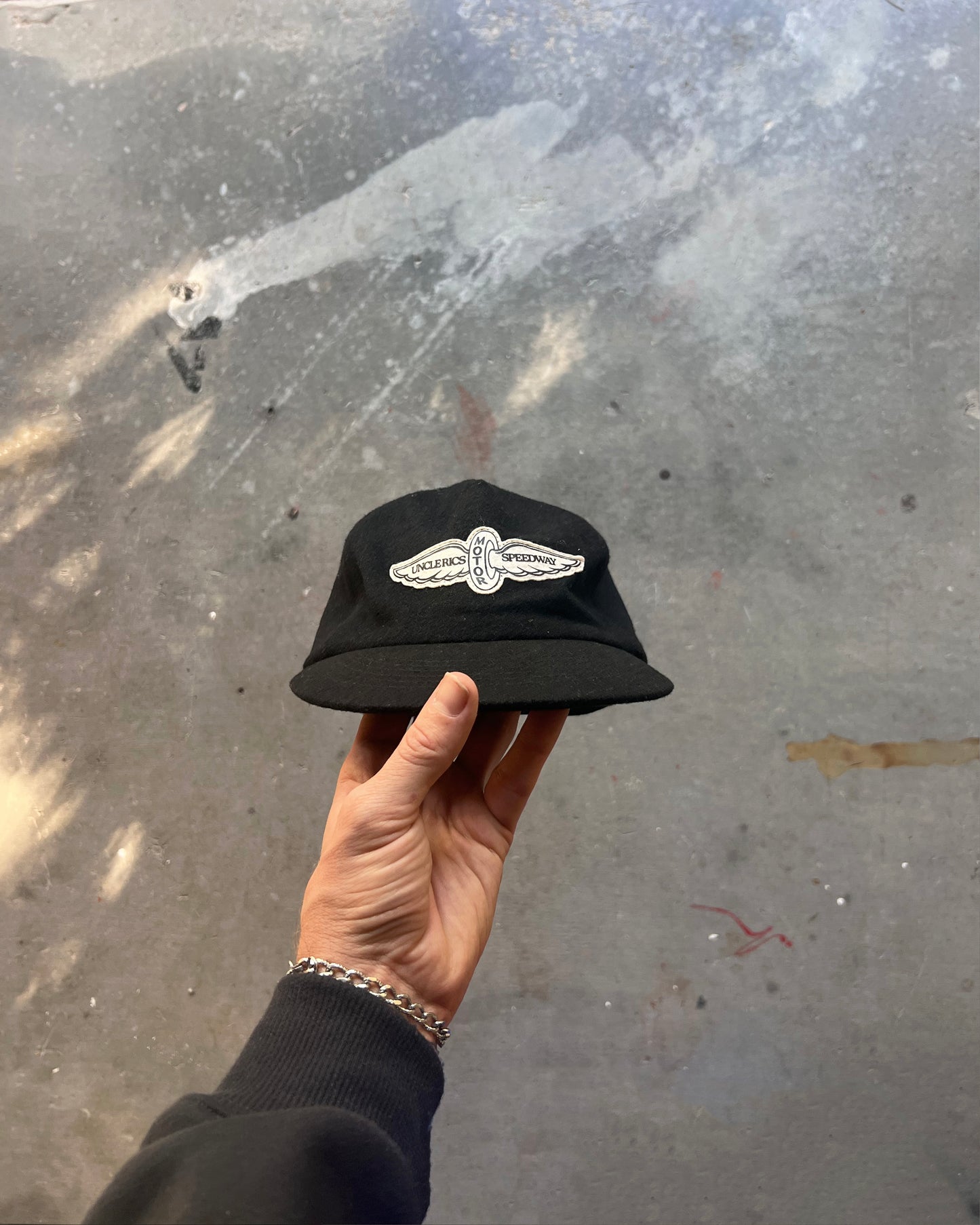 "SPEEDWAY" FELT CAP