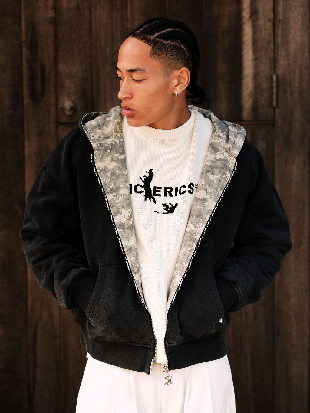 REVERSABLE HOODIE - DIGI CAMO