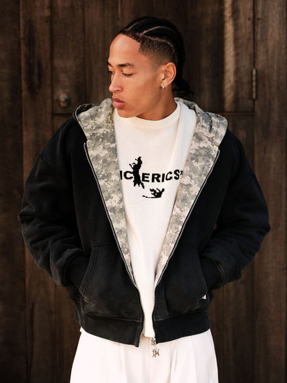 REVERSABLE HOODIE - DIGI CAMO