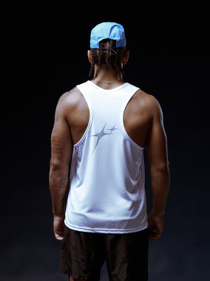 PROJECT | RUNNING SINGLET | WHITE