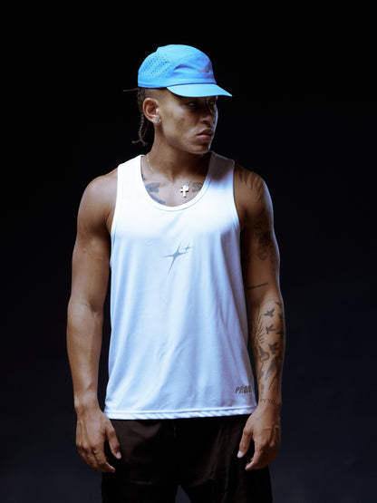 PROJECT | RUNNING SINGLET | WHITE
