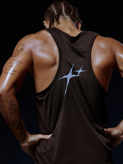 PROJECT | RUNNING SINGLET | BLACK