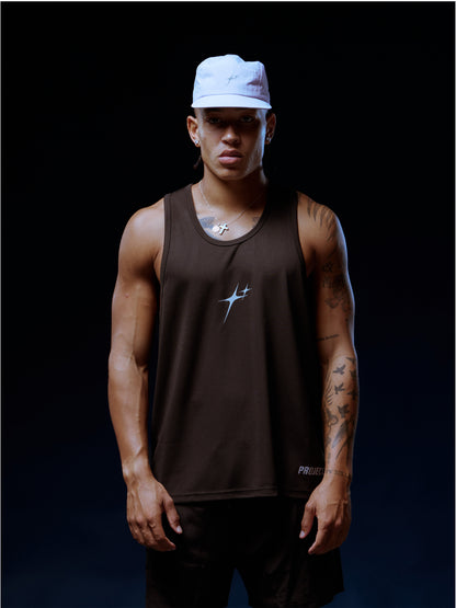 PROJECT | RUNNING SINGLET | BLACK