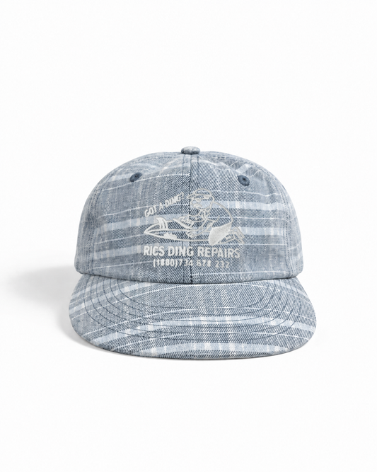 DING REPAIR PLAID BLUE