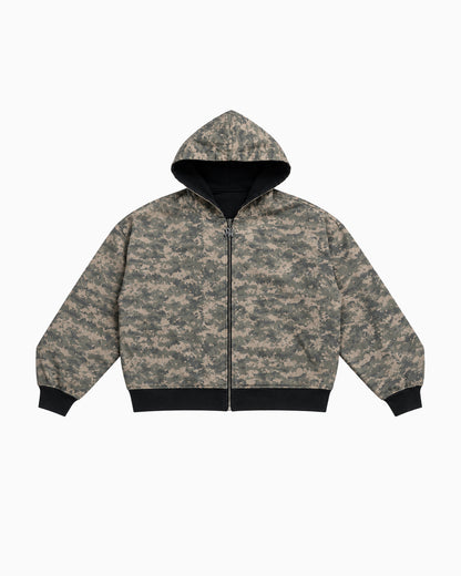 REVERSABLE HOODIE - DIGI CAMO