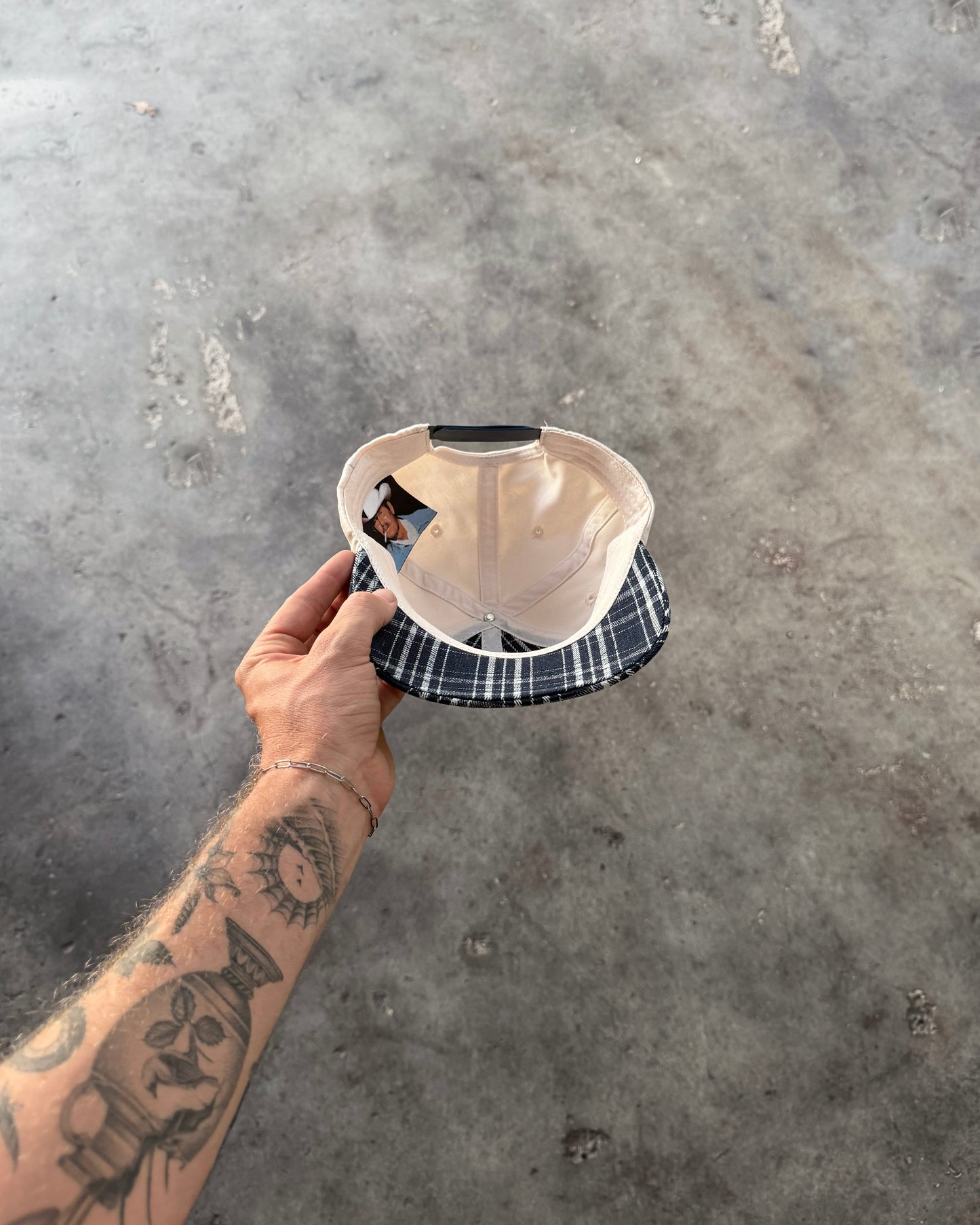 LASSO PLAID TWO-TONE