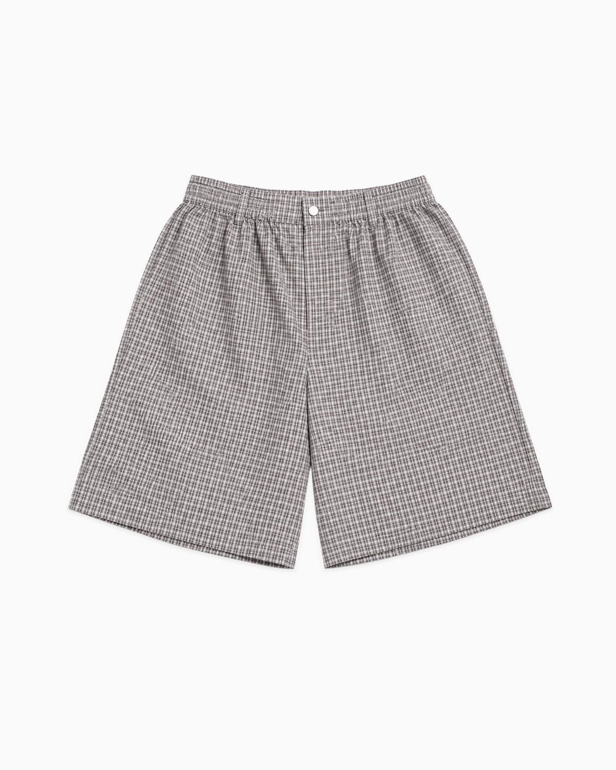 TRACK SHORTS - LIGHT PLAID
