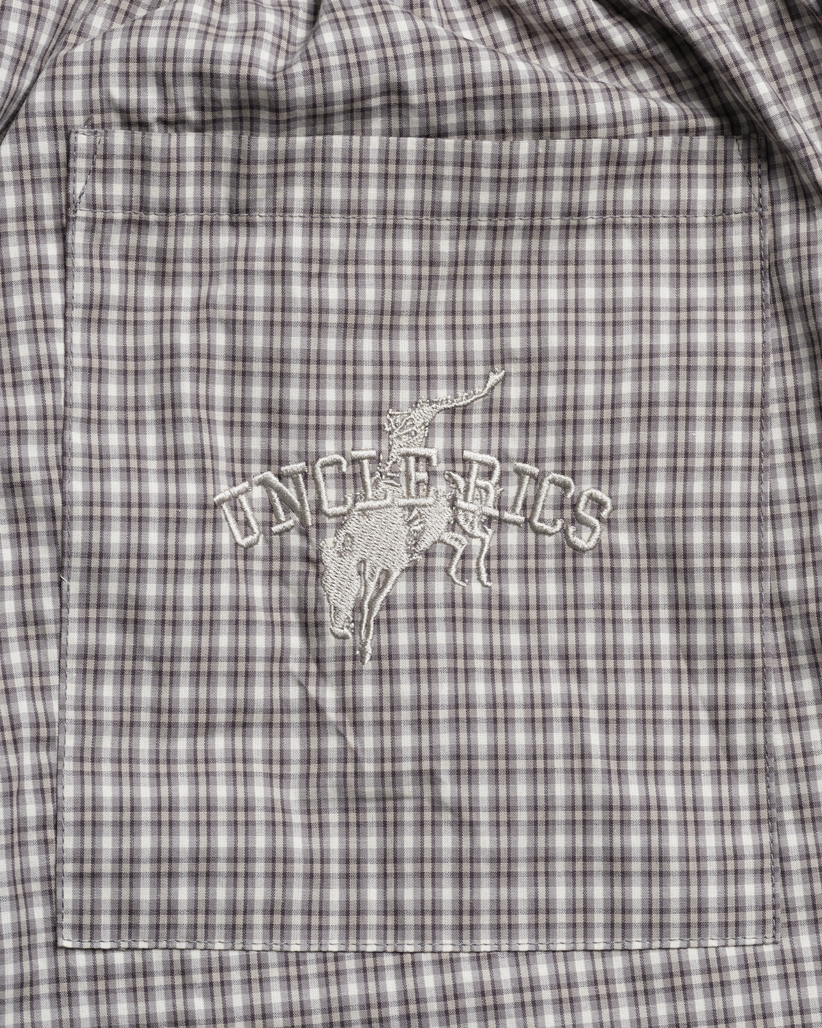 TRACK SHORTS - LIGHT PLAID