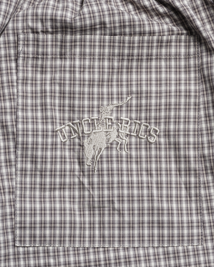 TRACK SHORTS - LIGHT PLAID