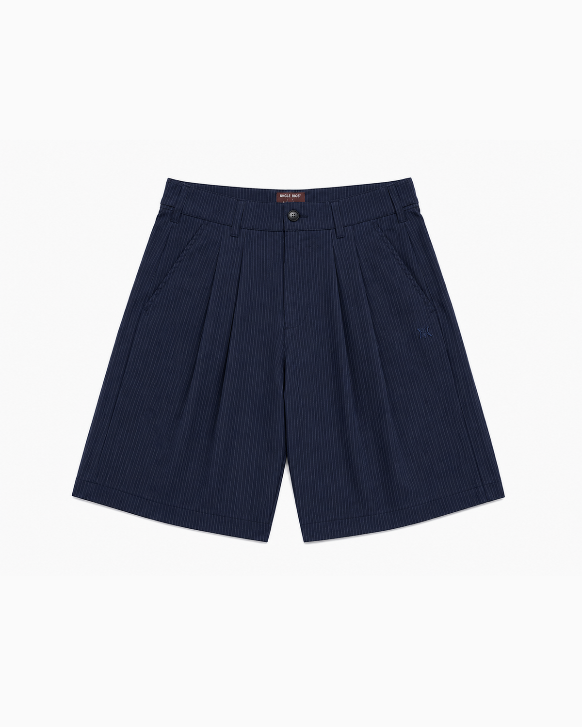PLEATED SHORTS PINSTRIPE
