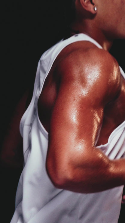 PROJECT | RUNNING SINGLET | WHITE