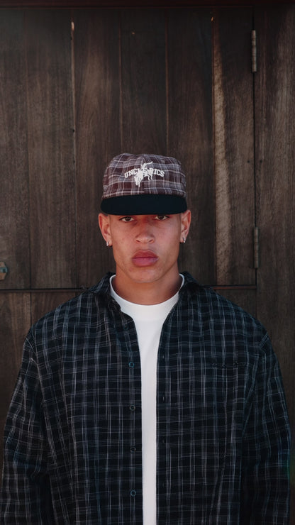 RODEO SPELLOUT PLAID TWO-TONE