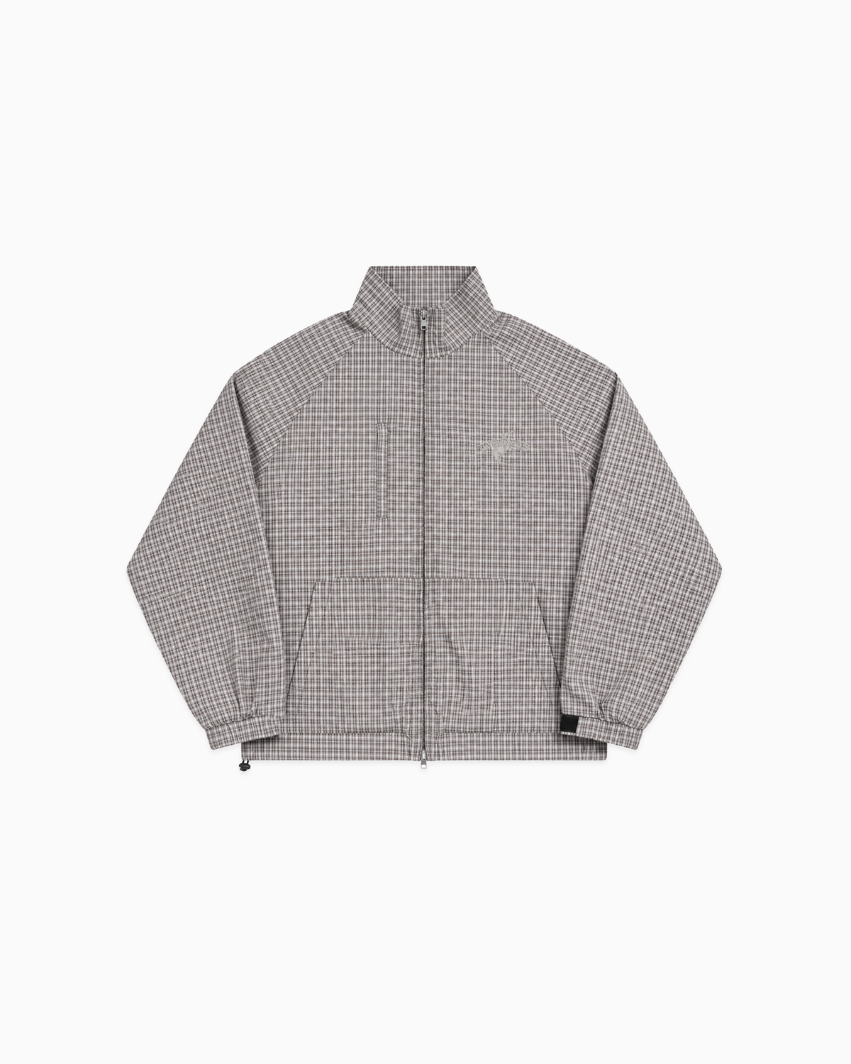 TRACK JACKET - LIGHT PLAID