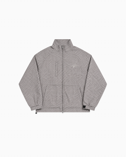 TRACK JACKET - LIGHT PLAID