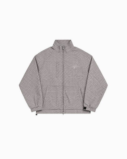 TRACK JACKET - LIGHT PLAID