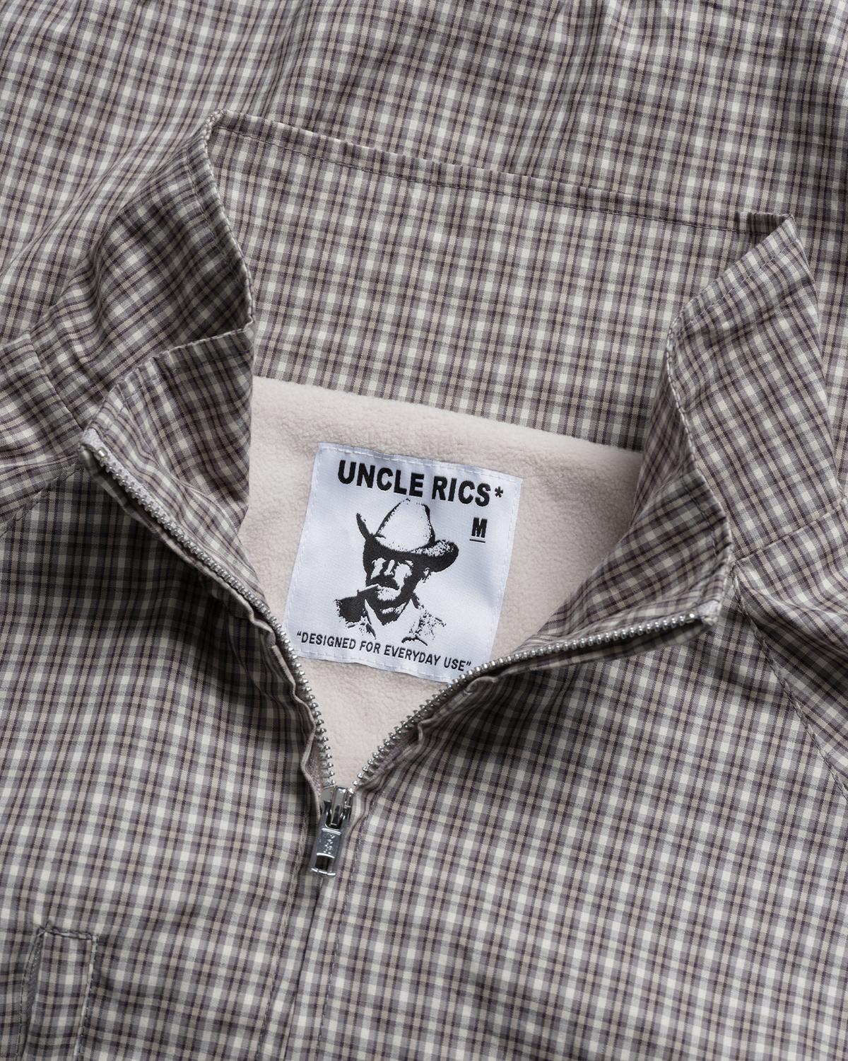TRACK JACKET - LIGHT PLAID