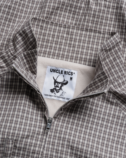 TRACK JACKET - LIGHT PLAID